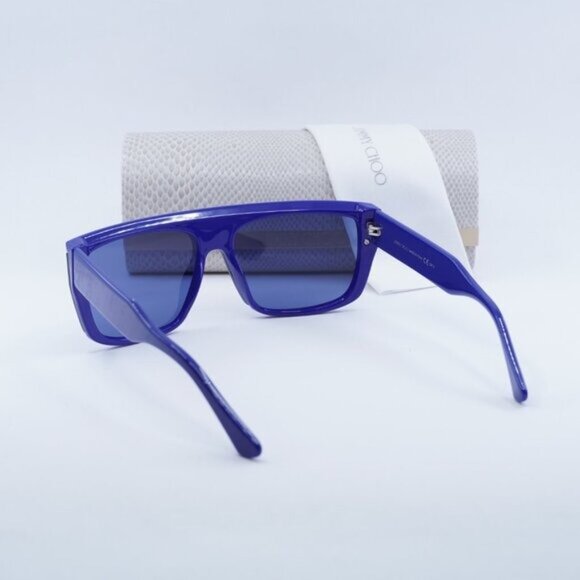 Jimmy Choo RYLAN/S 0PJP KU Blue/Black/Blue Sunglasses - Picture 4 of 10